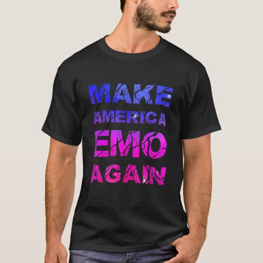メイクアメリカエモ再びパステルゴシック Tシャツ (正面)