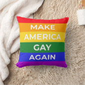 メイクアメリカゲイ クッション (ブランケット)