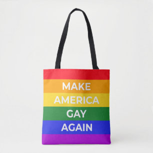メイクアメリカゲイ トートバッグ