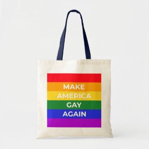 メイクアメリカゲイ トートバッグ