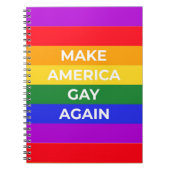 メイクアメリカゲイ ノートブック (正面)