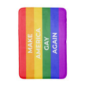 メイクアメリカゲイ バスマット (正面縦)