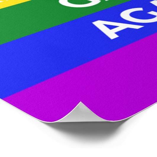 メイクアメリカゲイ ポスター (角)