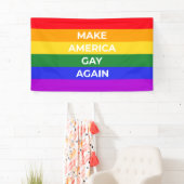 メイクアメリカゲイ 横断幕 (インサイチュ)