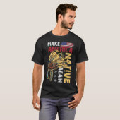 メイクアメリカ先住民 Tシャツ (正面フル)