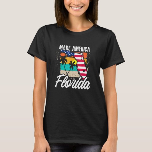 メイクアメリカFlorida 1 Tシャツ (正面)