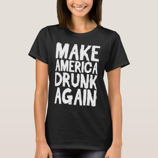 メイクアメリ飲カ7月4日 Tシャツ (正面)