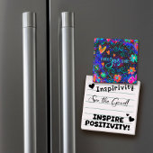 メイクイエススマイルおもしろいインスピリシティ勇気付けられる マグネット