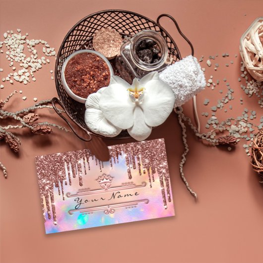 メイクイベントプランナーバラクラウン自筆王冠 名刺