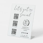 メイクエレガントアップアーティストの社会テンプレート | ビューティー 台座サイン (正面)