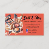 メイクエレガントアップアーティスト 名刺 (正面)