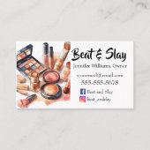 メイクエレガントアップアーティスト 名刺 (正面)