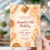 メイクエレガントアップバースデーパーティー 招待状