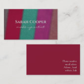 メイクエレガントアーティスト 名刺 (正面/裏面)