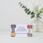 メイクオーバーファッションスタイル個人デザインコンサルタント 名刺 (スタンド正面)