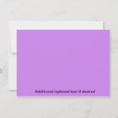 メイクオーバー美しい女子パーティの招待状 招待状 (裏面)