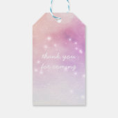 メイクオーバーGlam Sparkle誕生日パーティー ギフトタグ (裏面)