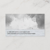 メイクカラフルアップとブラシ | 女性目 名刺 (裏面)