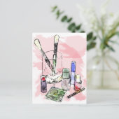 メイクカラフルアップ ポストカード (スタンド正面)