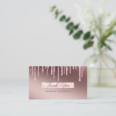 メイクガーリーアップアーティストグリッターありがとう 名刺 (スタンド正面)