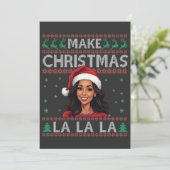 メイククリスマスララ醜いクリスマススセーターカマラ セーブザデート (スタンド正面)