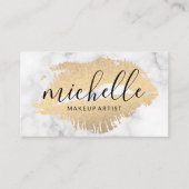 メイクコンテンポラリーアップアーティスト大理石 名刺 (正面)