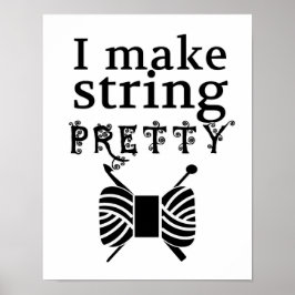 メイクストリかわいらしング – 糸&クラフト ポスター