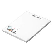 メイクセットとカスタムタイトル ノートパッド (回転)