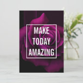 メイクトゥデイアメージングパープルバラ 感動的 シーズンカード (スタンド正面)