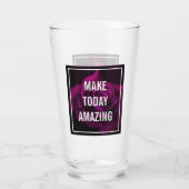 メイクトゥデイアメージングパープルバラ 感動的 タンブラーグラス (裏面)