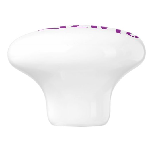 メイクトゥデイアメージング引用文装飾 セラミックノブ (側面)