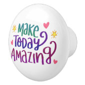 メイクトゥデイアメージング引用文装飾 セラミックノブ (右)