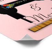 メイクドメンドヴィンテージ裁縫機写真 ポスター (角)