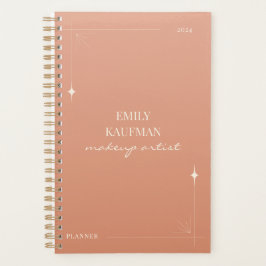 メイクパーソナライズされたアップアーティストアポイントメント本 プランナー手帳