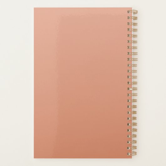 メイクパーソナライズされたアップアーティストアポイントメント本 プランナー手帳 (裏面)