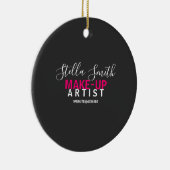 メイクパーソナライズされたアップアーティスト基準 セラミックオーナメント (右)