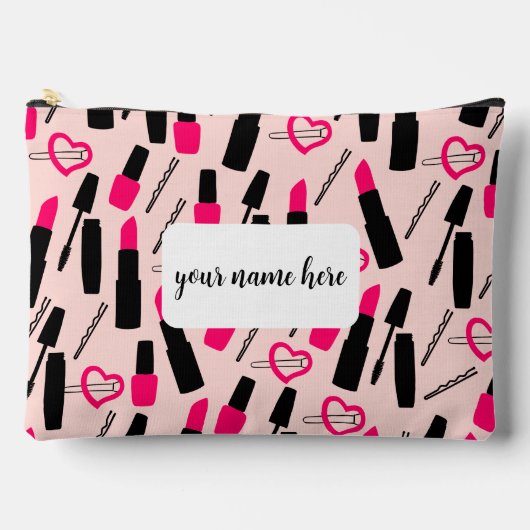メイクパーソナライズされたアップバッグ アクセサリーポーチ (正面)