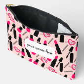 メイクパーソナライズされたアップバッグ アクセサリーポーチ (見開き)