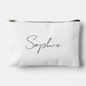 メイクパーソナライズされたアップバッグ、カスタム化粧品バッグ、Bri アクセサリーポーチ (正面)