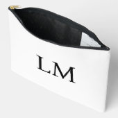 メイクパーソナライズされたアップバッグ、大容量化粧品B アクセサリーポーチ (見開き)