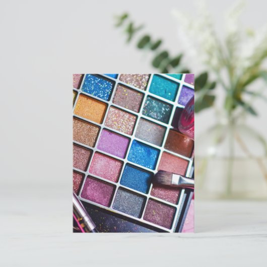 メイクフェミニンカラフルアップアーティスト ポストカード (スタンド正面)