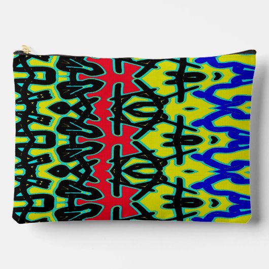 メイクポーチ、トレンディーかわいい数々のカラーデザインAcc アクセサリーポーチ (正面)