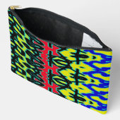 メイクポーチ、トレンディーかわいい数々のカラーデザインAcc アクセサリーポーチ (見開き)