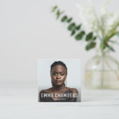 メイクモダンアップアーティストの写真 スクエア名刺 (スタンド正面)