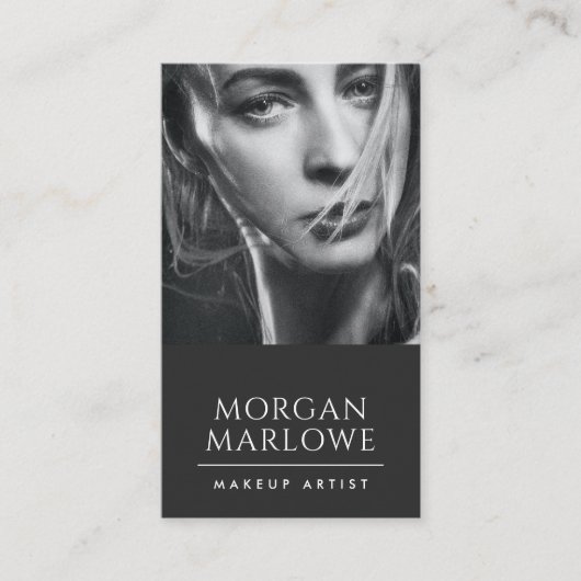 メイクモダンアップアーティストの写真 名刺 (正面)