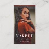 メイクモダンアップアーティスト写真事業 名刺 (正面)