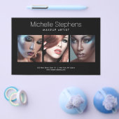 メイクモダンアップアーティスト向けフォトトリオ黒 チラシ (シングル)