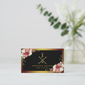 メイクモダンアップアーティスト&ヘアスタイリッシュ 名刺 (スタンド正面)