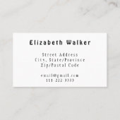 メイクモダンアップアーティスト 名刺 (裏面)