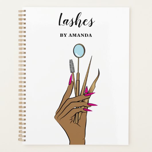 メイクモダンアップ目まぶしガーリー プランナー手帳 (正面)